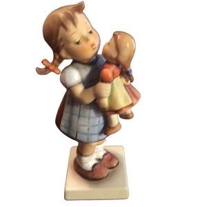 Vintage Hummel Figurine #311 Kiss Me 6” Girl Doll West Germany 1964-1972